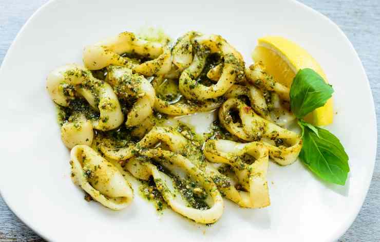 calamari teneri e succosi