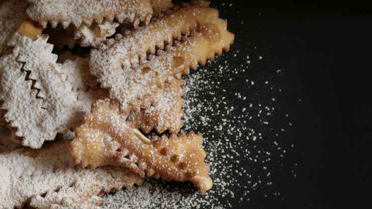 chiacchiere al forno