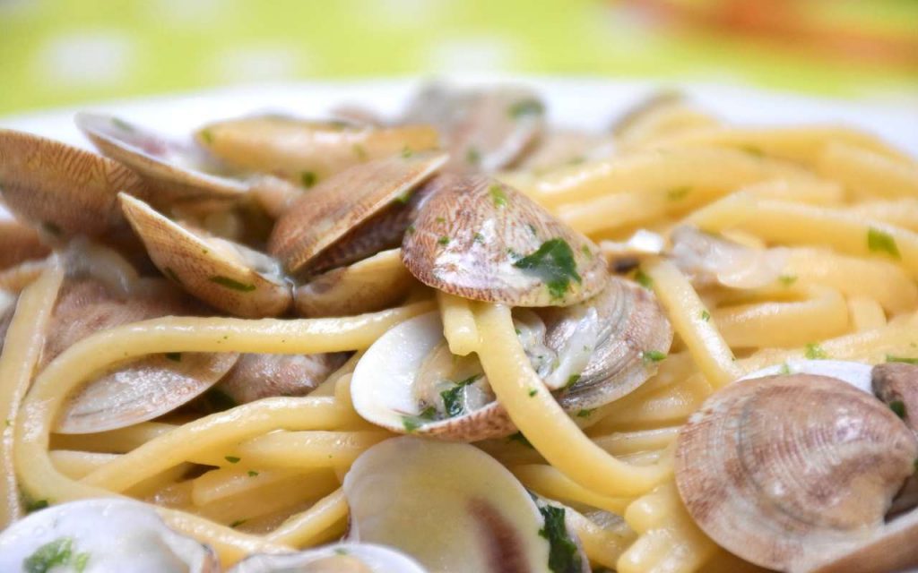 Spaghetti con le vongole errore