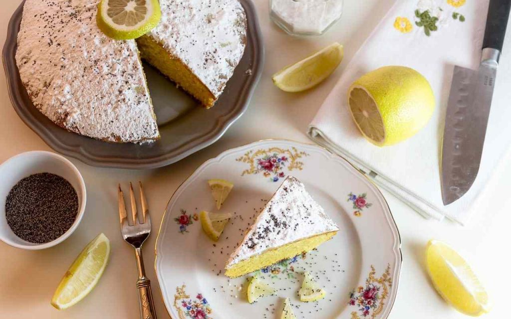 Torta di limoni frullati