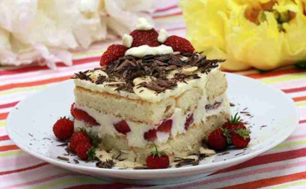 Tiramisù alle fragole