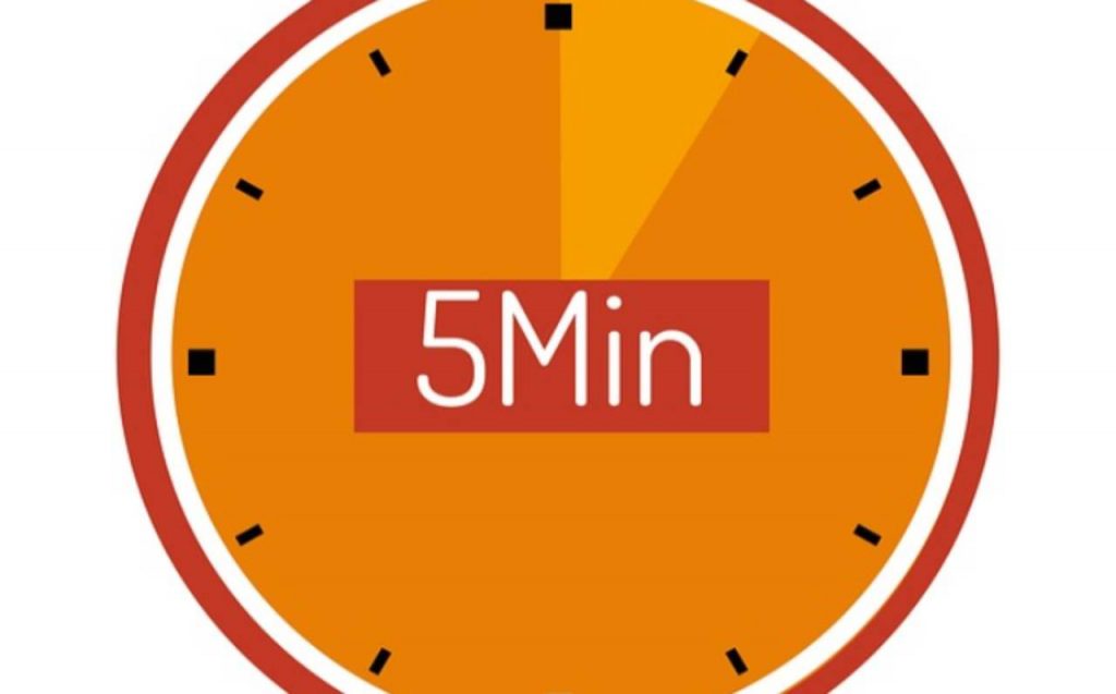 5 minuti