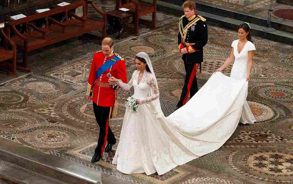 Kate Middleton sposa