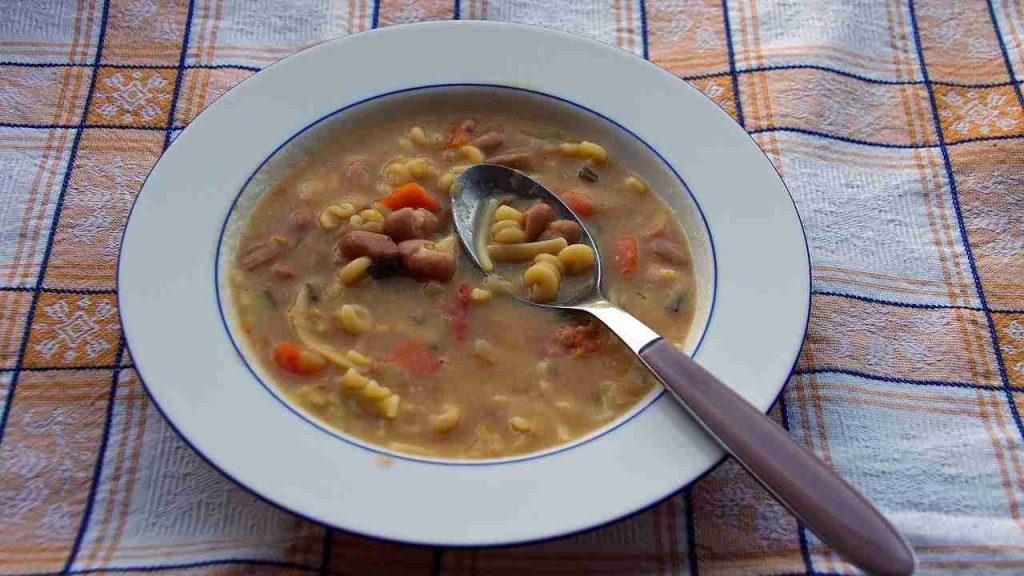 Pasta fagioli cremosa