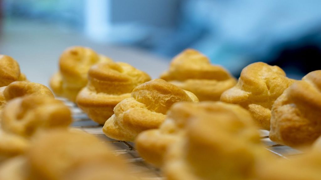 Profiteroles salati