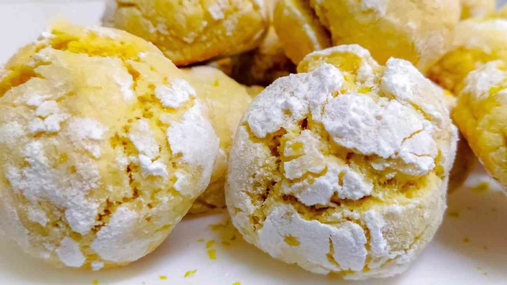 Biscottini limone scioglieranno bocca