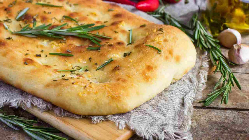 focaccia sfiziosa e croccante