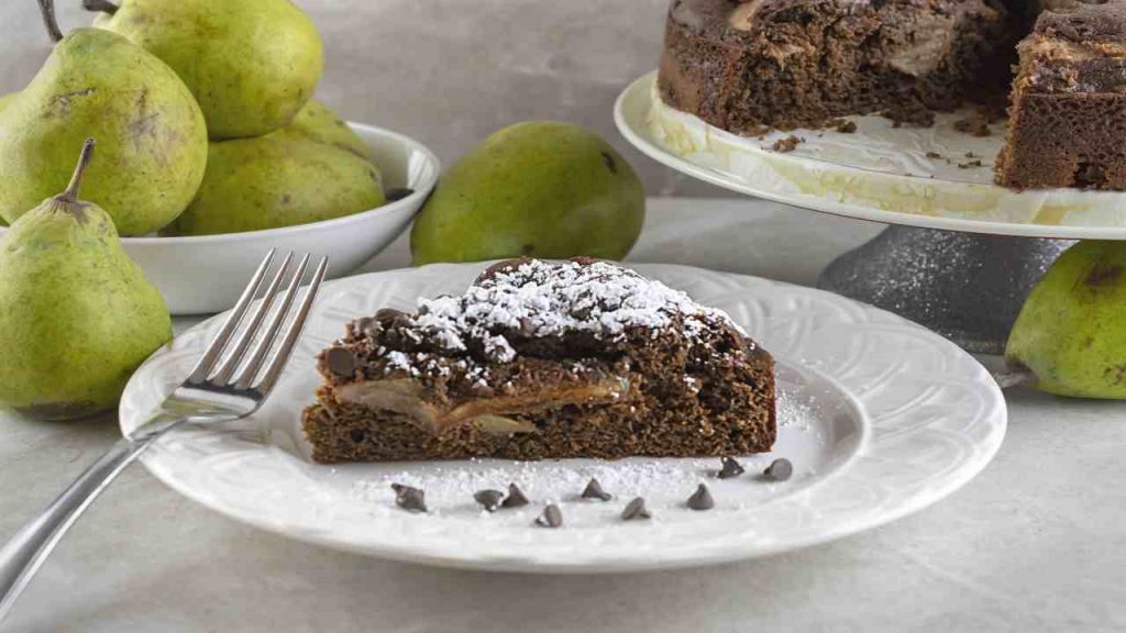 torta pere e cioccolato