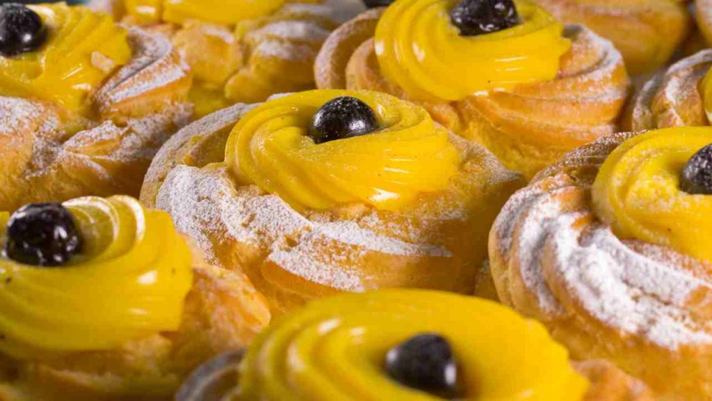 crema zeppole san giuseppe