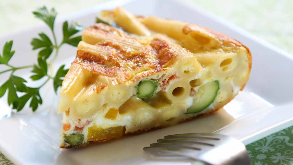 frittata di pasta si rompe