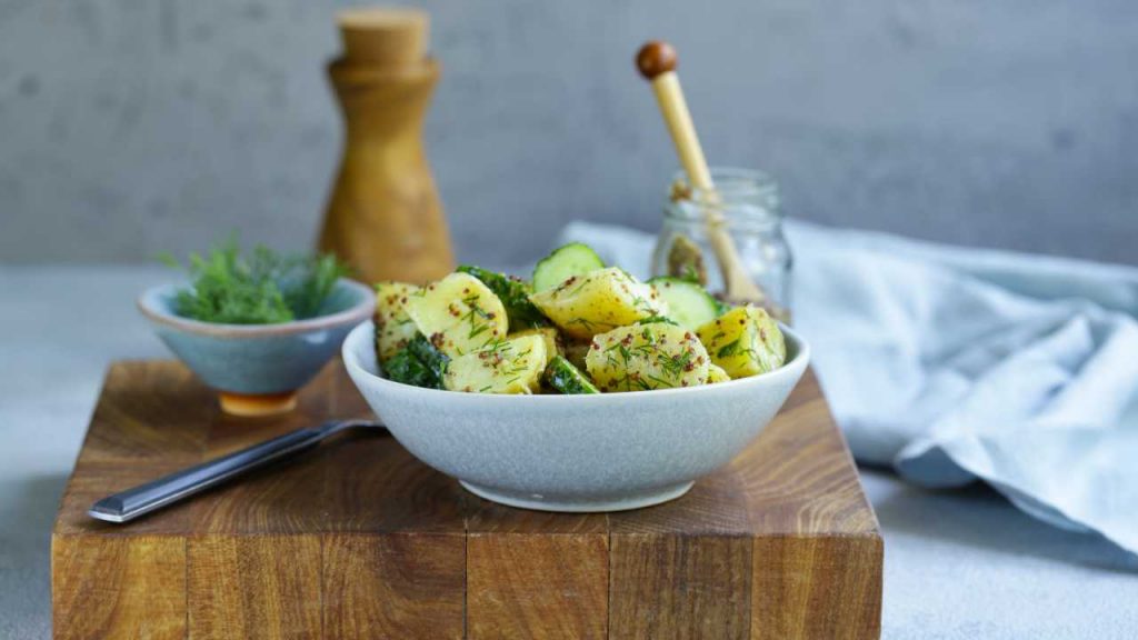 insalata di patate gustosa