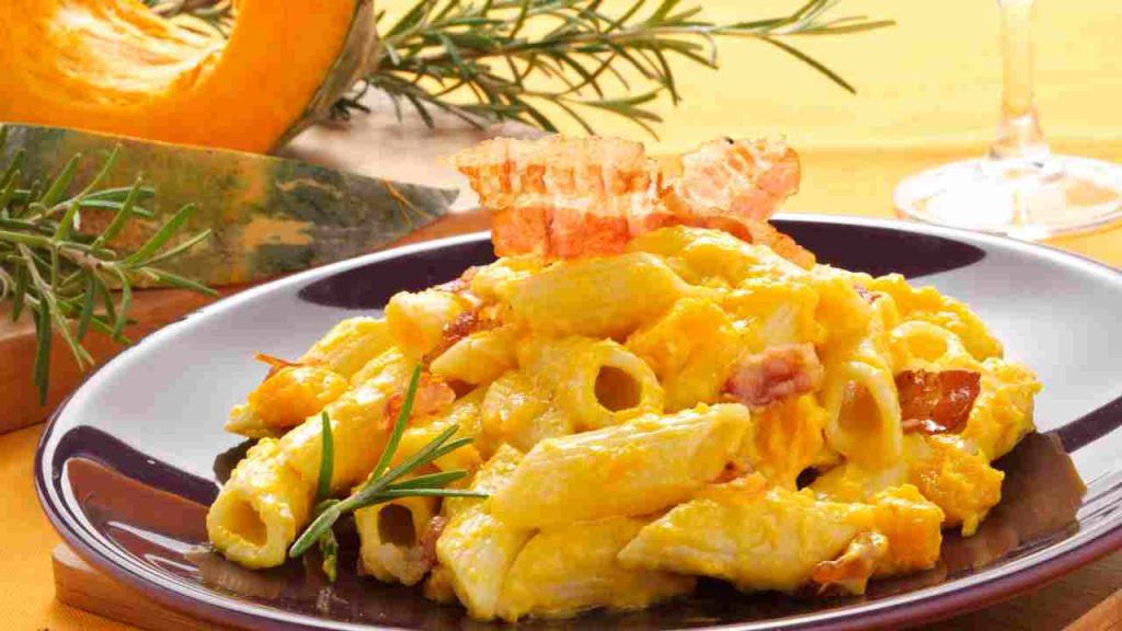 pasta e zucca