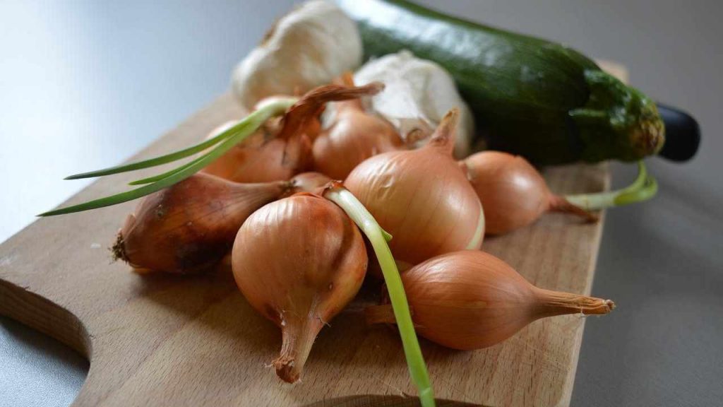 zucchine cipolla farina