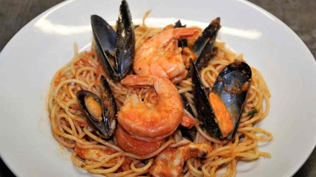 spaghetti cozze