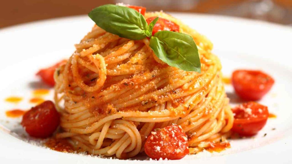 spaghetti pomodoro fresco