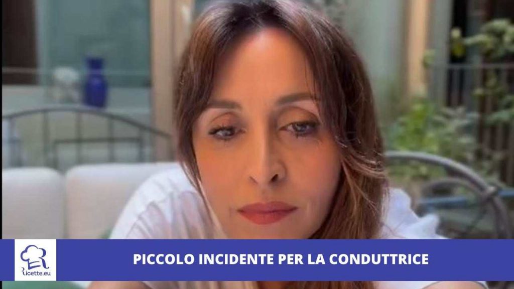 Benedetta PArodi piccolo incidente