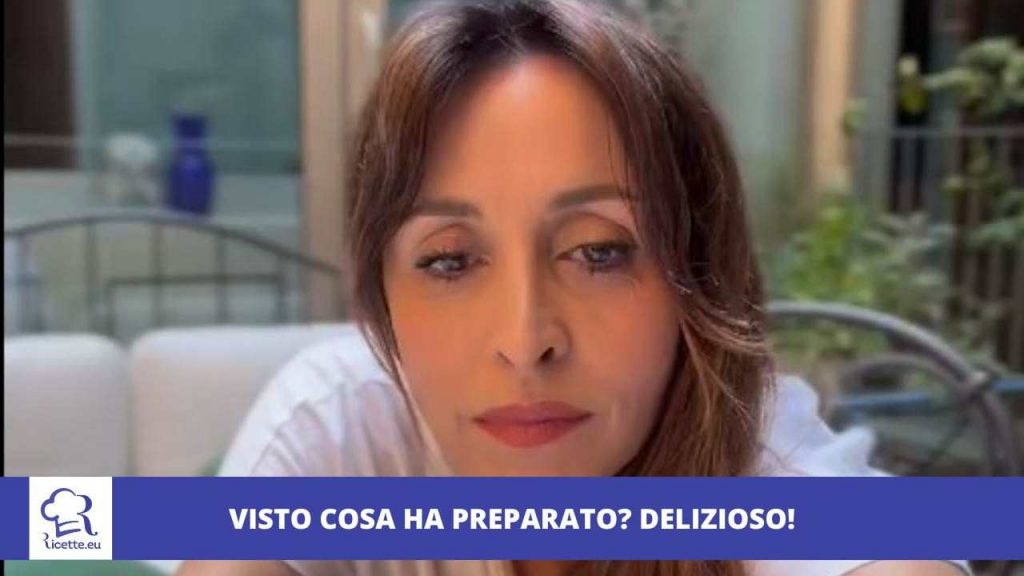 Benedetta Parodi sorpresina figlio