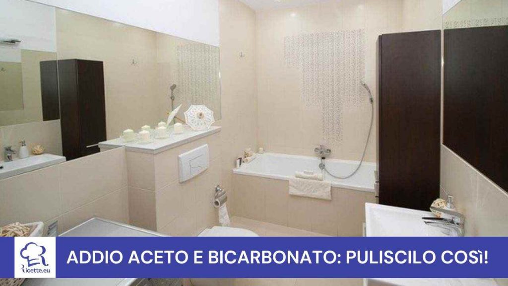 bagno pulizia