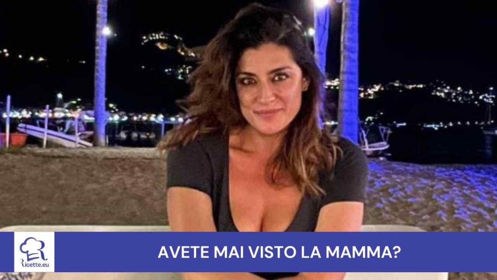 Elisa Isoardi immagini mamma