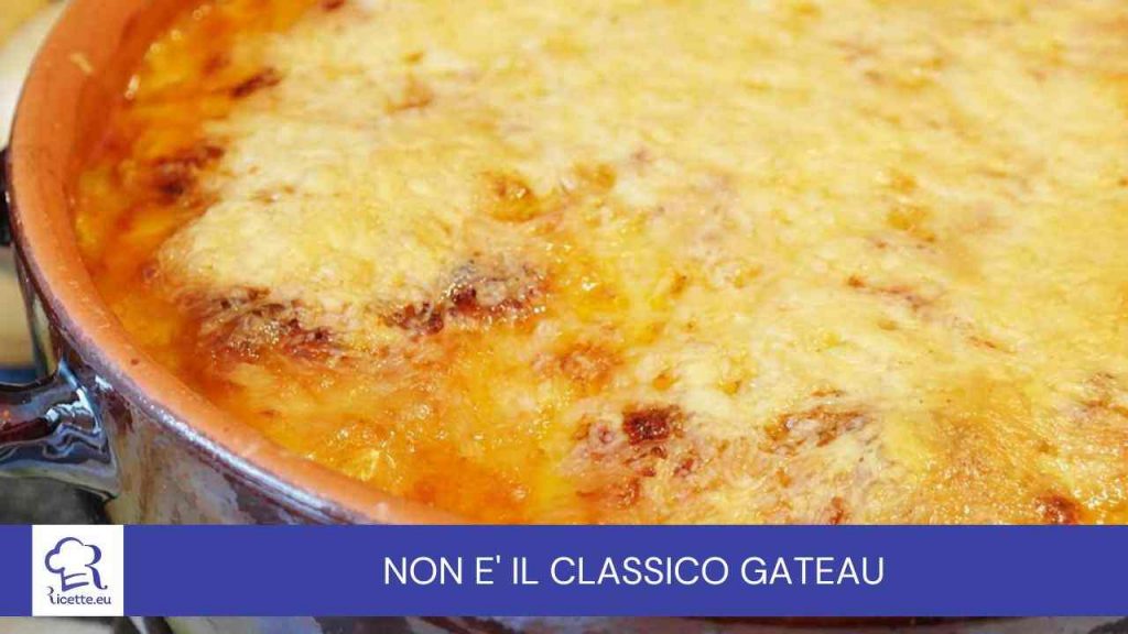 Non classico gateau patate