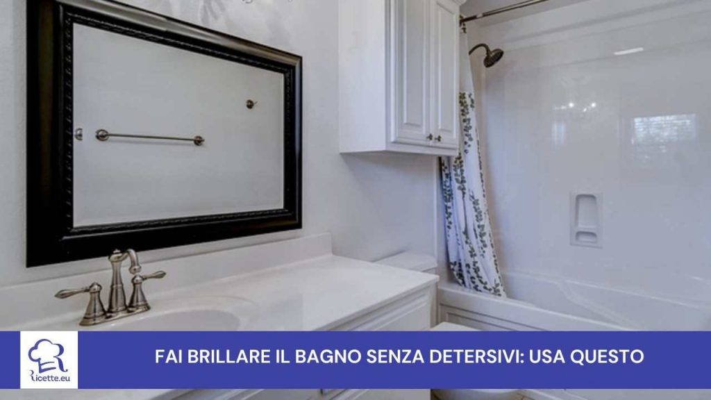 pulire bagno