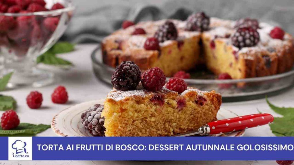 torta frutti bosco