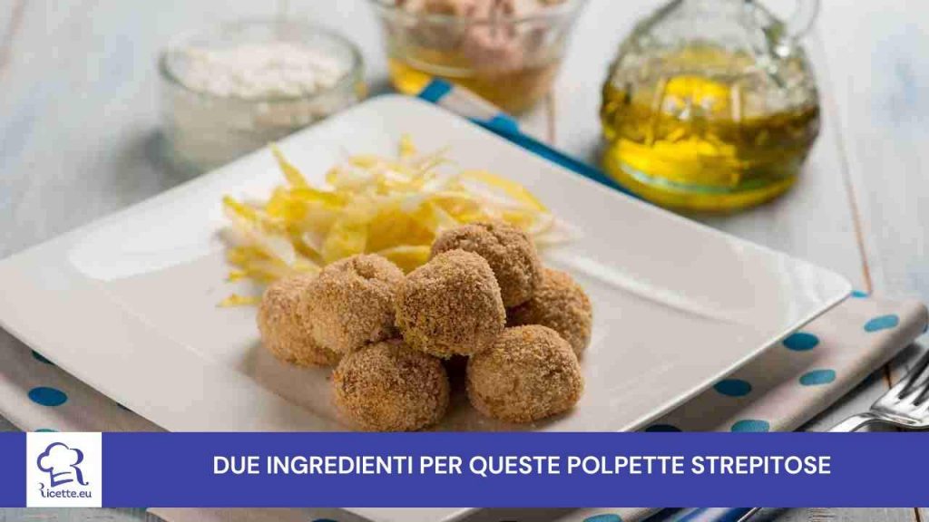 polpette due ingredienti