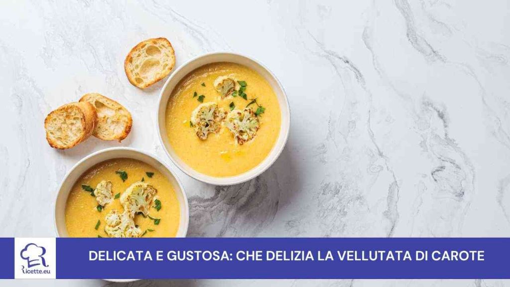 ricetta vellutata