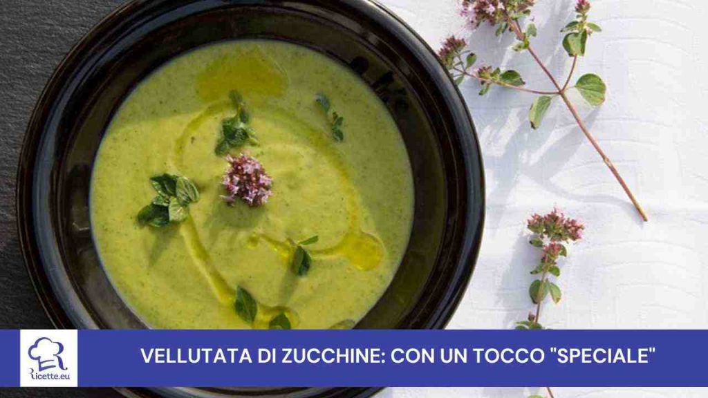 vellutata zucchine