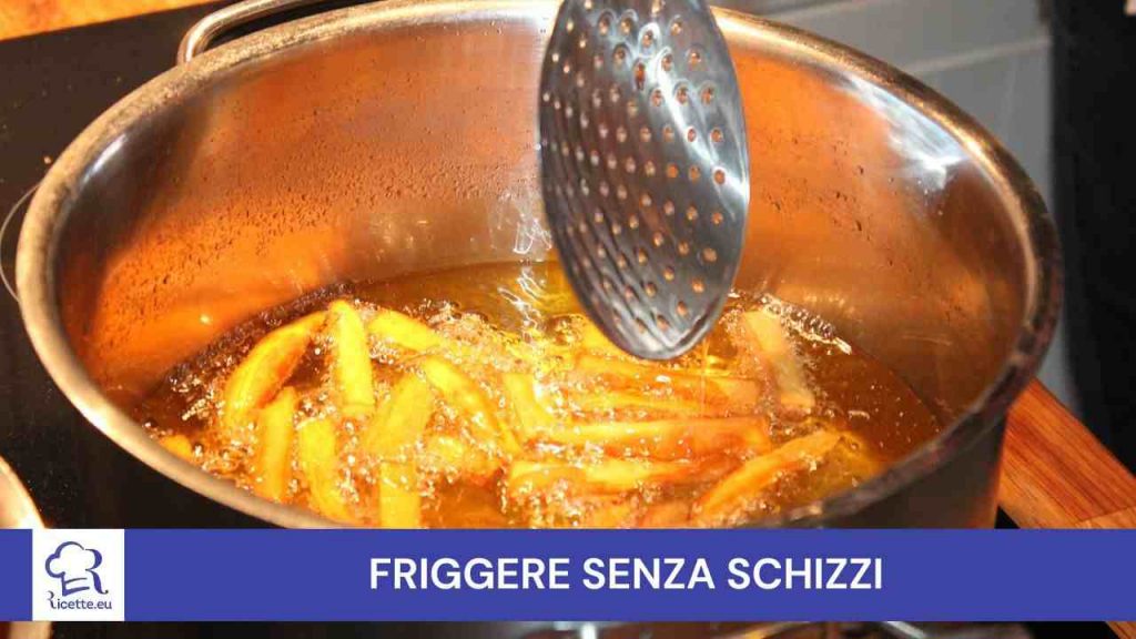 Friggere senza schizzi