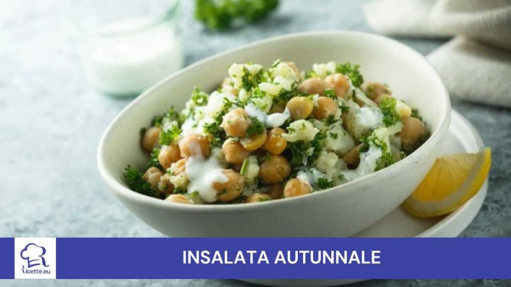 Insalata ingredienti autunnali