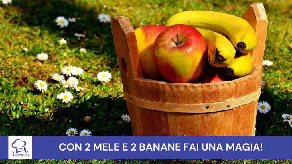 2 mele 2 banane