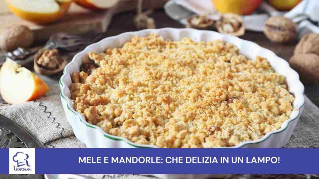 delizia mele mandorle