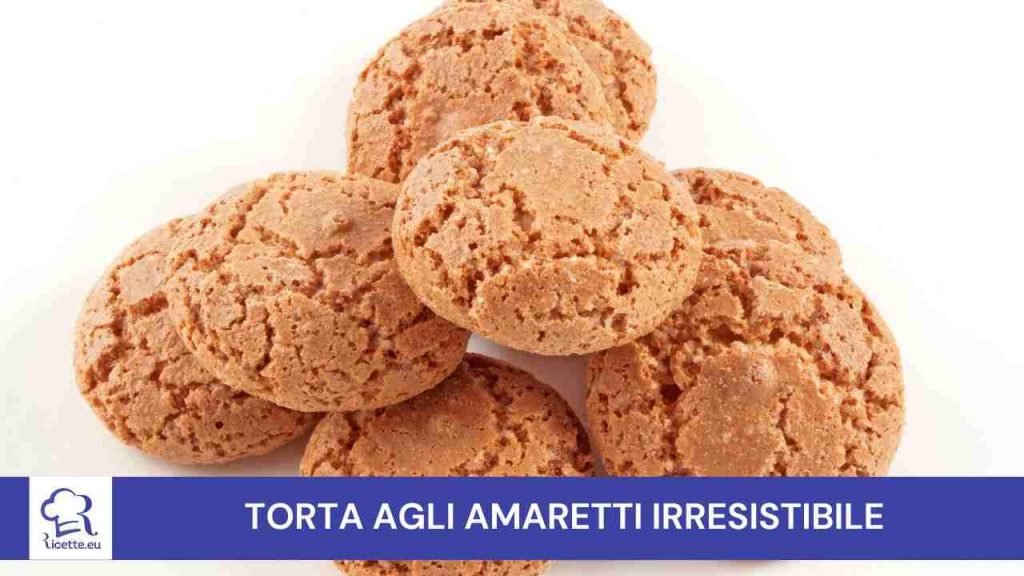 Torta agli amaretti