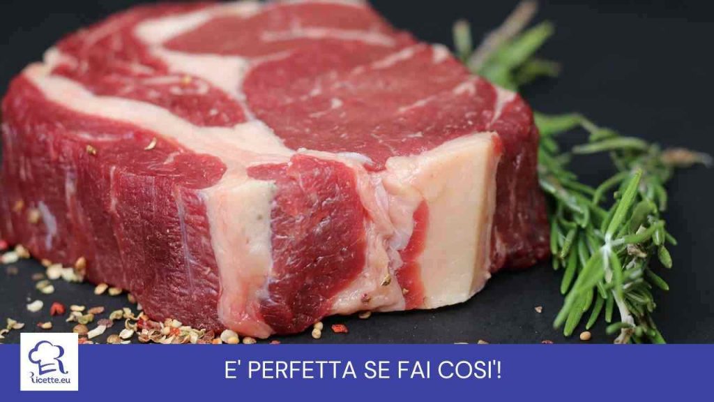 Non rovinare la bistecca