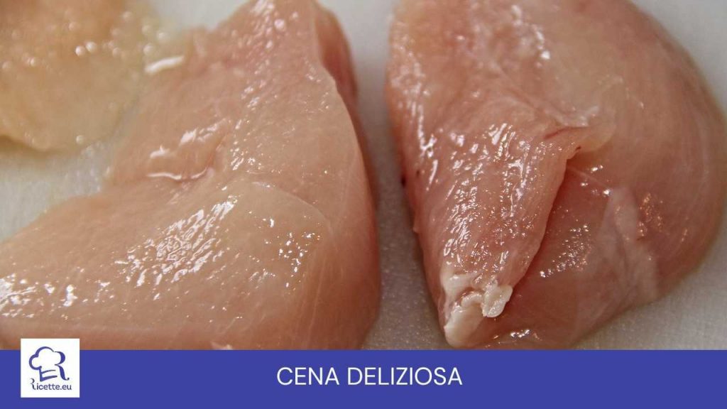 Tglia pollo pezzettini cuocilo