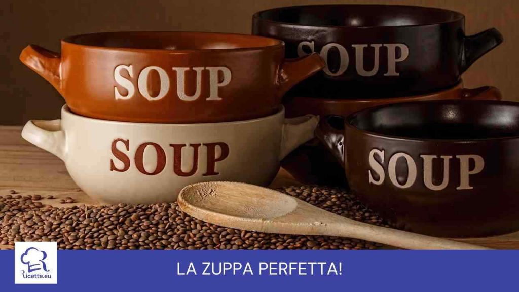 Tutti ingredienti servono preparare zuppa