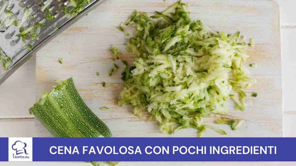 Zucchine uova formaggio