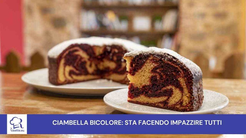 ciambella bicolore