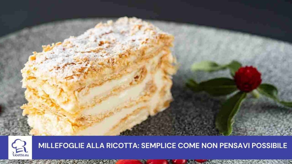 ricetta millefoglie