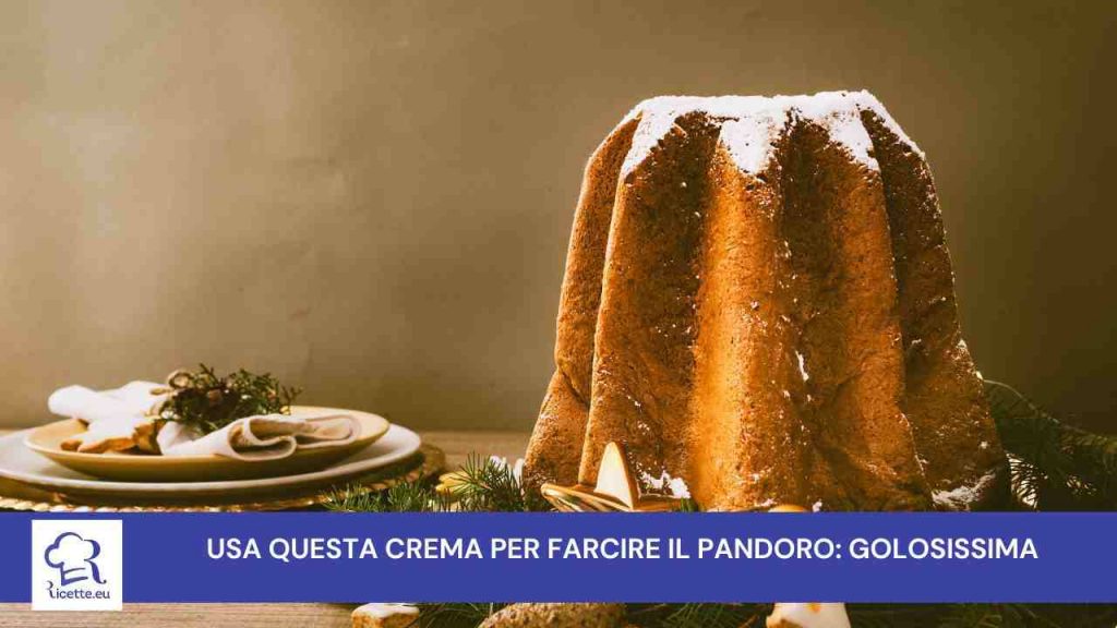 pandoro con crema