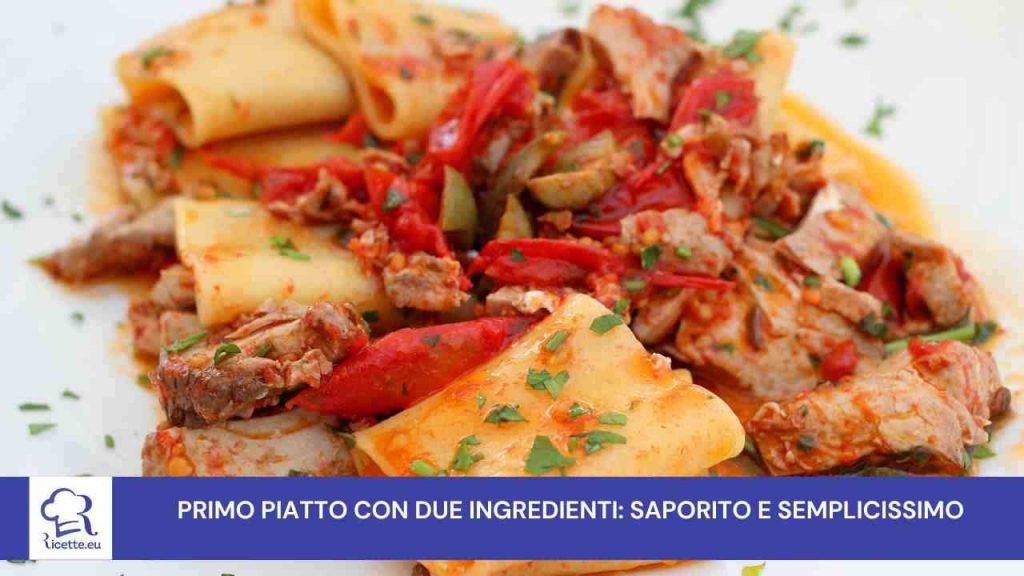 piatto due ingredienti