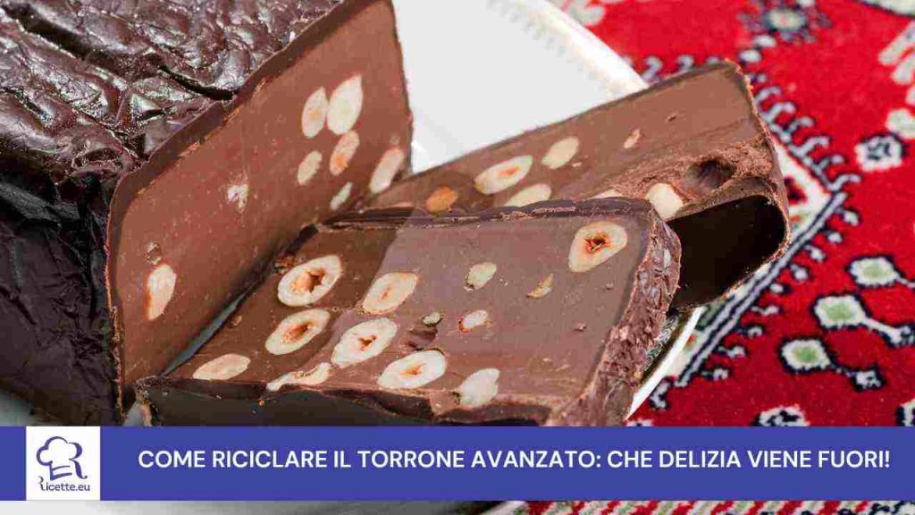 usare torrone avanzato