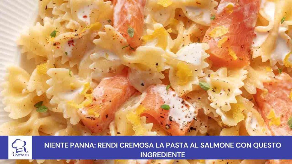 pasta salmone cremosa