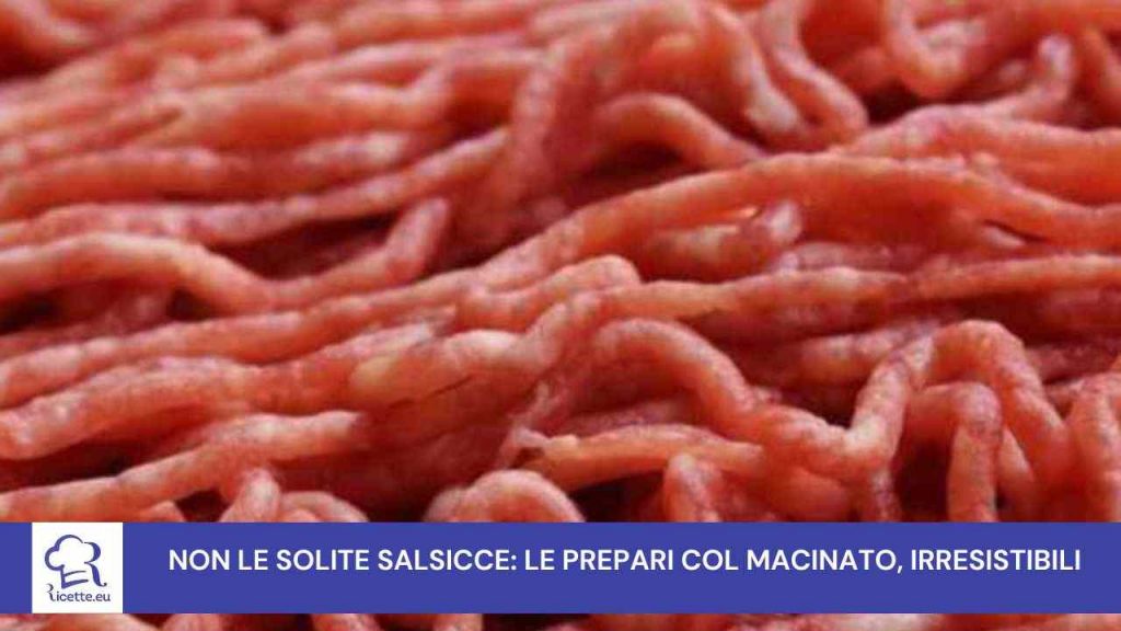 salsicce macinato