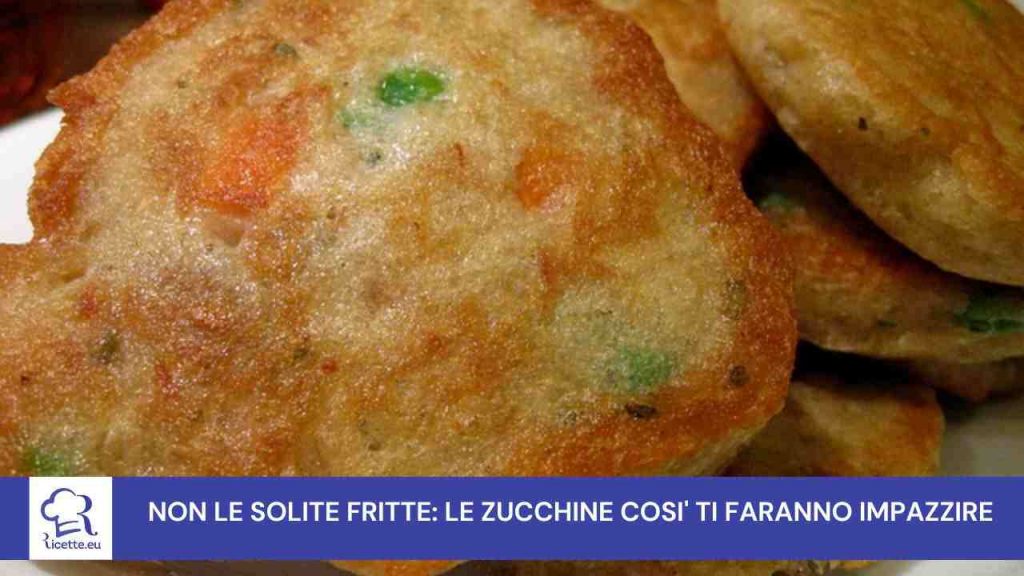 zucchine fritte ricetta