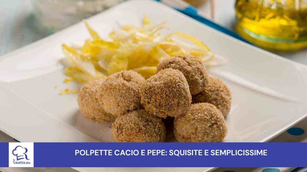 polpette cacio pepe