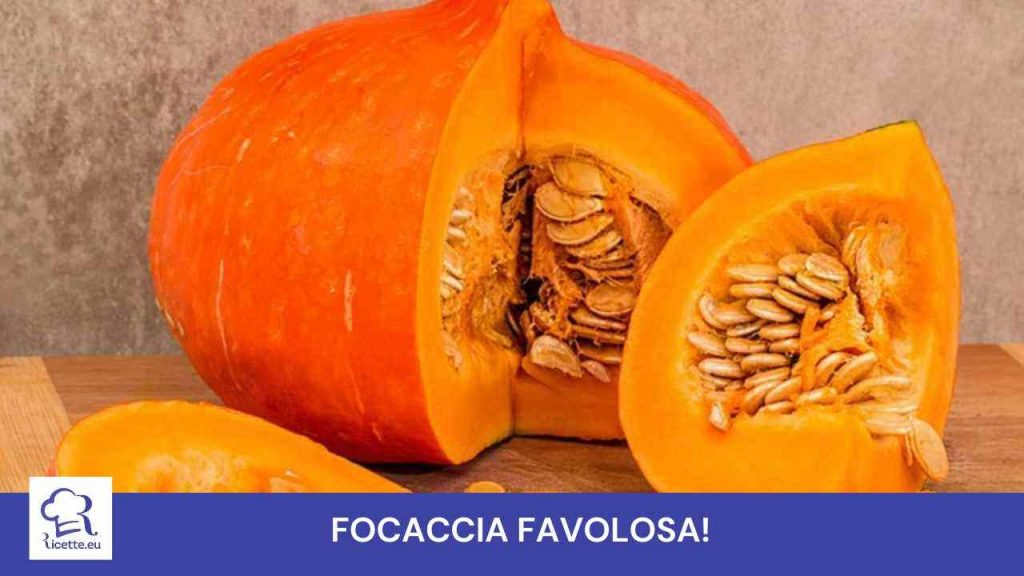 Aggiungi zucca tua focaccia