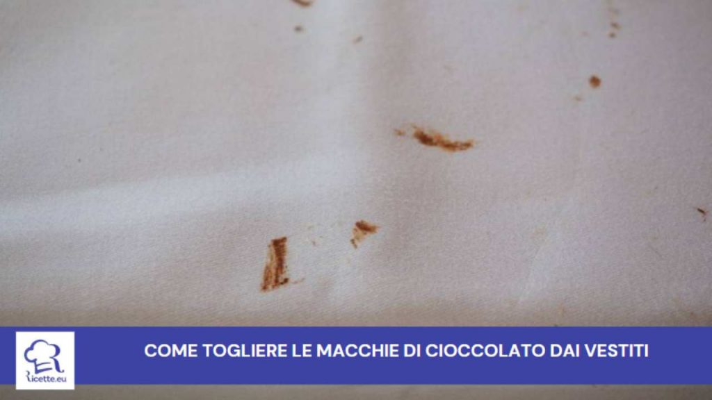 macchie cioccolato