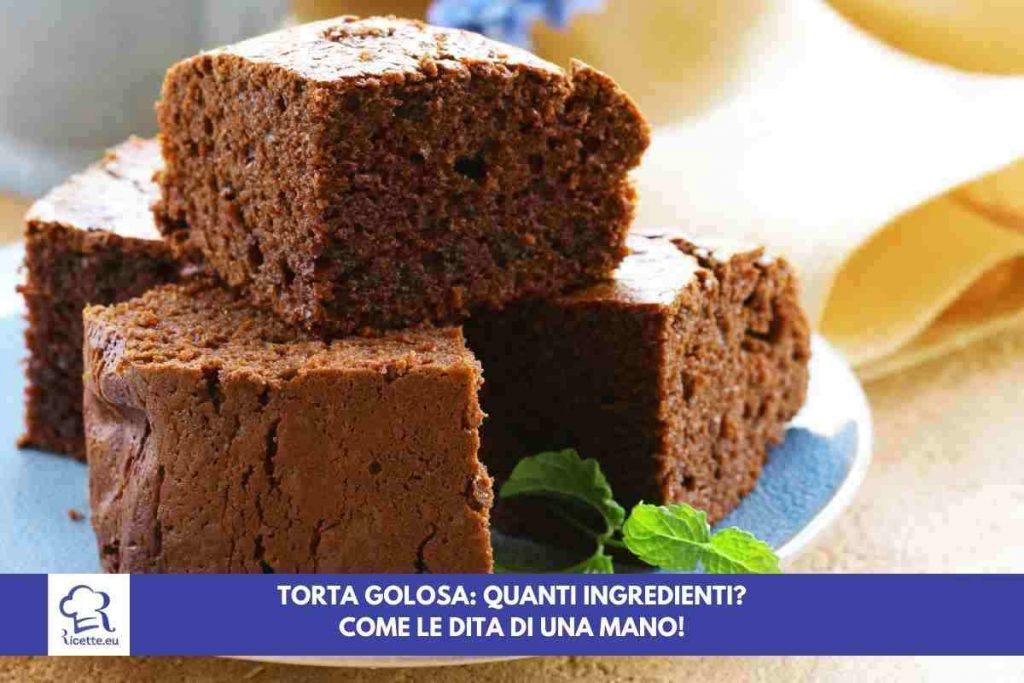 torta cioccolato ingredienti semplice